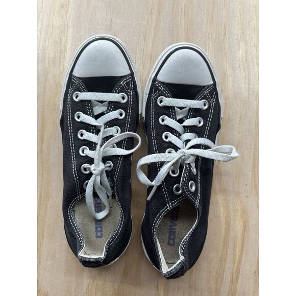 Converse Men’s 5 Black Chuck Shoe Women’s 7 Canvas All Star Youth - Picture 1 of 6